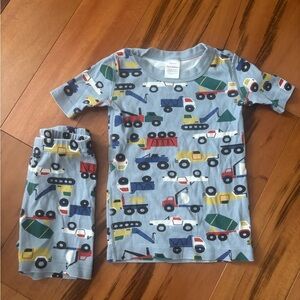 Kids Construction Vehicle Pajama Set